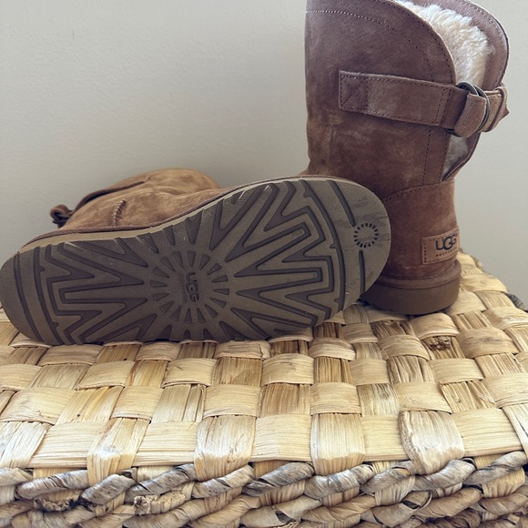 UGG Brown Suede Boots - Picture 3 of 4
